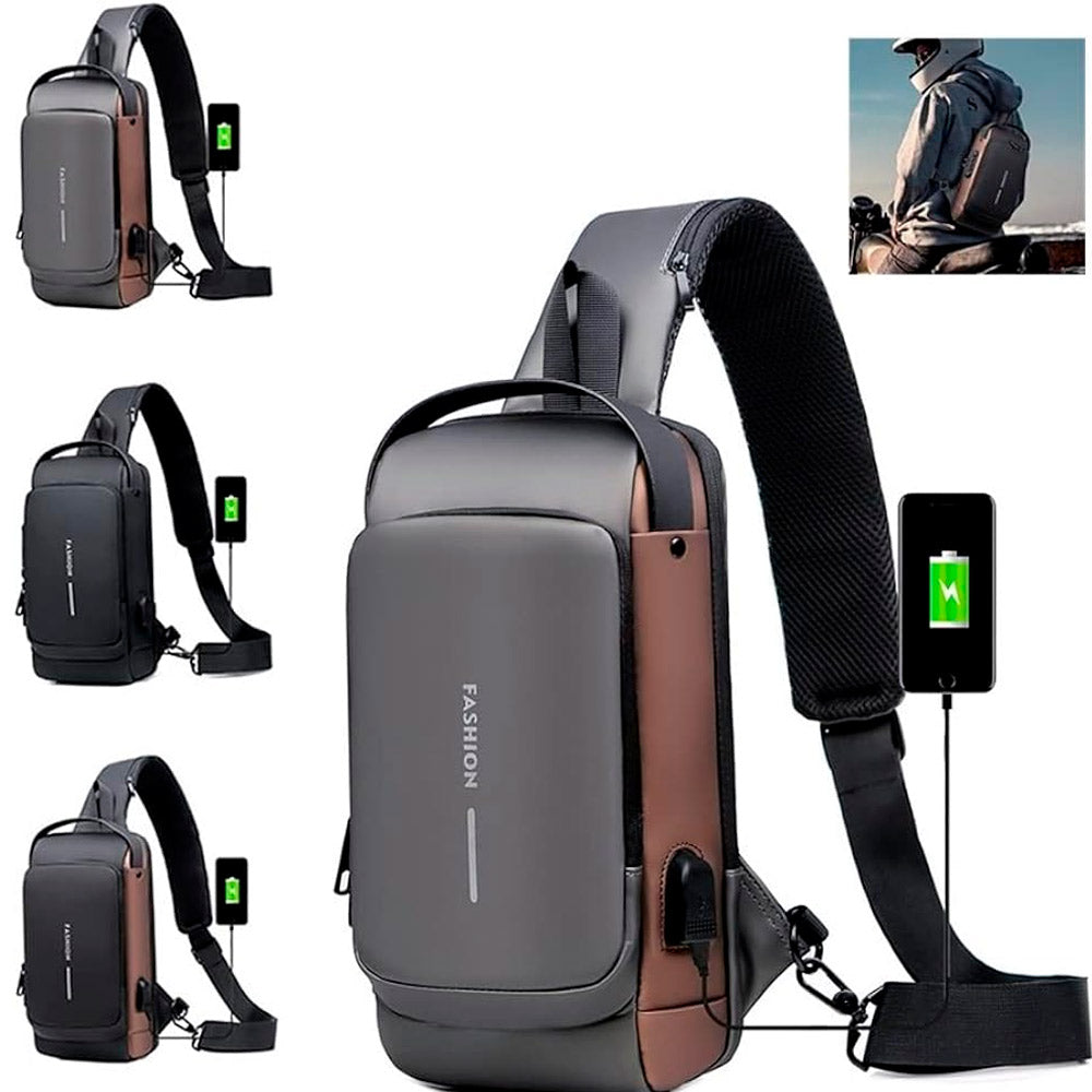 Orbital SecurePack - Morral Antirrobo Con Usb Y Clave