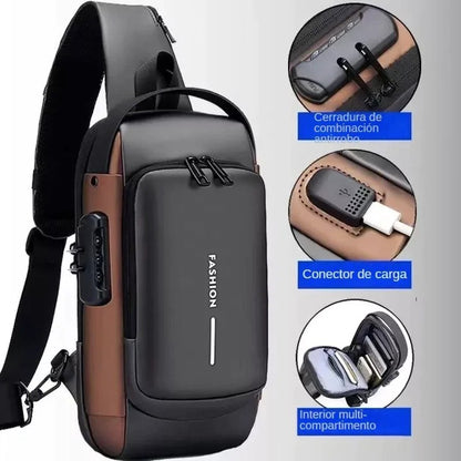 Orbital SecurePack - Morral Antirrobo Con Usb Y Clave