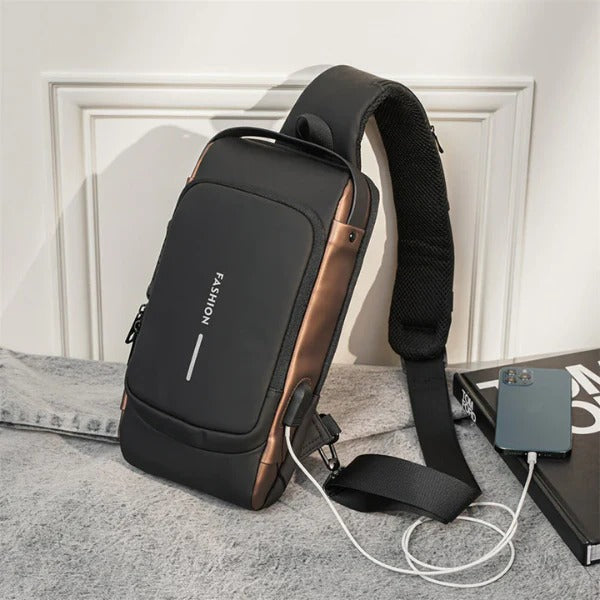 Orbital SecurePack - Morral Antirrobo Con Usb Y Clave